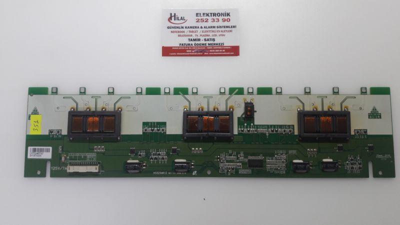 HS320WK12 REV 0.5, INVST320N, Samsung, LTA320WT-L05, LTA320WT-L06, Inverter Board